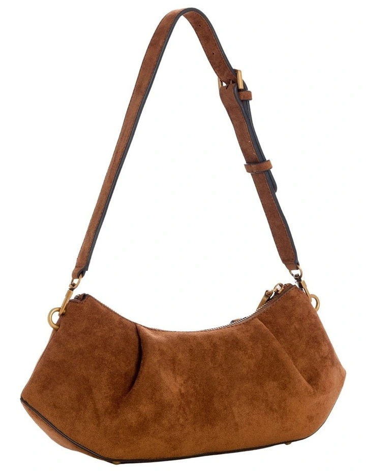 Allegra Shoulder Bag in Cognac image 3