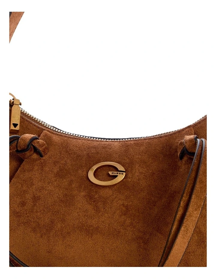 Allegra Shoulder Bag in Cognac image 4