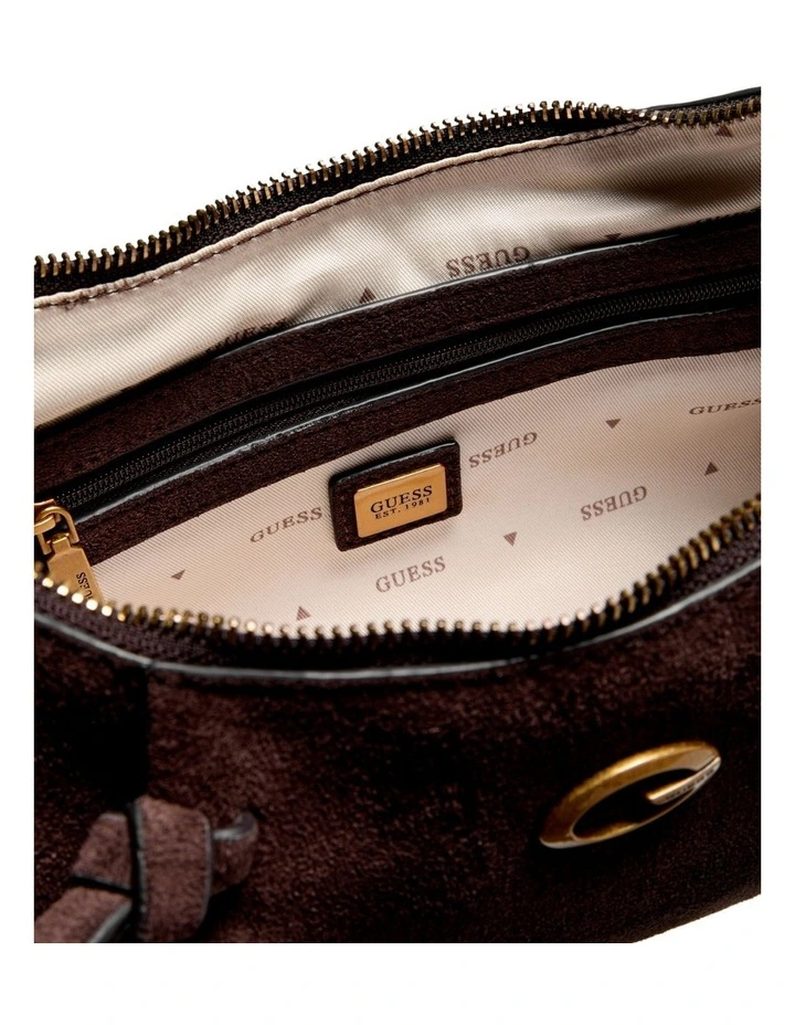 Allegra Shoulder Bag in Espresso image 2