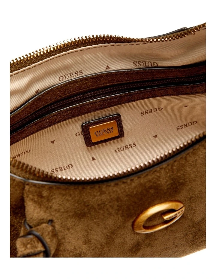 Allegra Shoulder Bag in Olive image 2