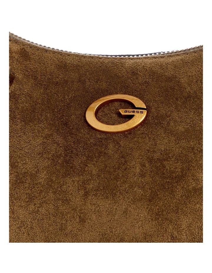 Allegra Shoulder Bag in Olive image 4