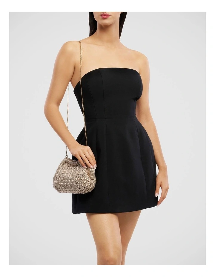 Taylor Clutch Bag in Gold image 2