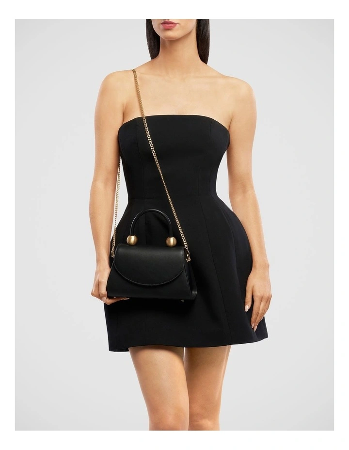 Siren Clutch Bag in Black image 2