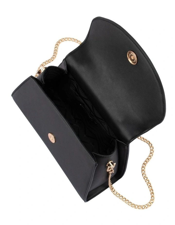 Siren Clutch Bag in Black image 5