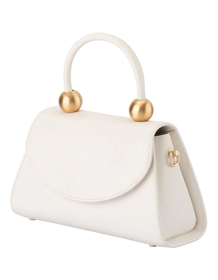 Siren Clutch Bag in White image 3