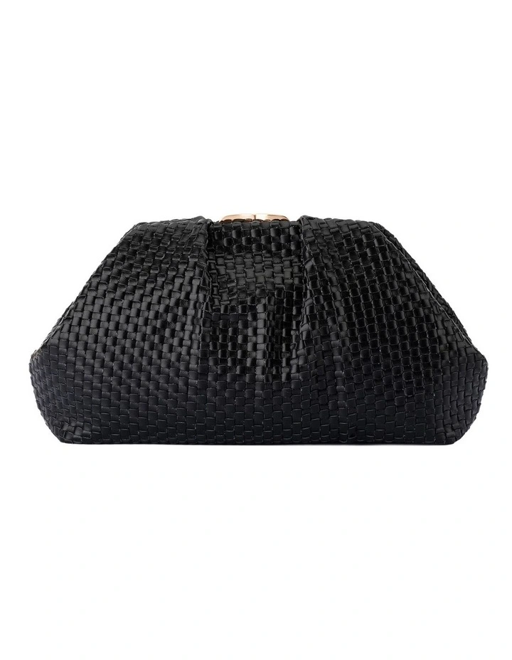 Martinique Clutch Bag in Black image 1