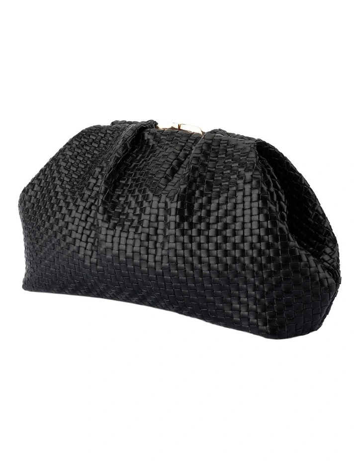 Martinique Clutch Bag in Black image 3