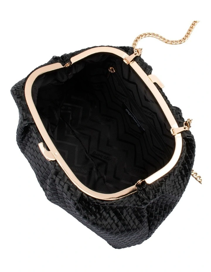 Martinique Clutch Bag in Black image 6
