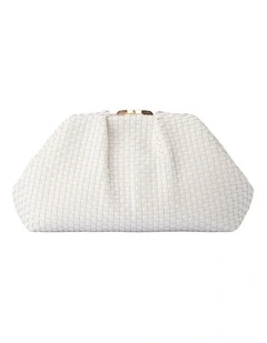 Martinique Clutch Bag in White