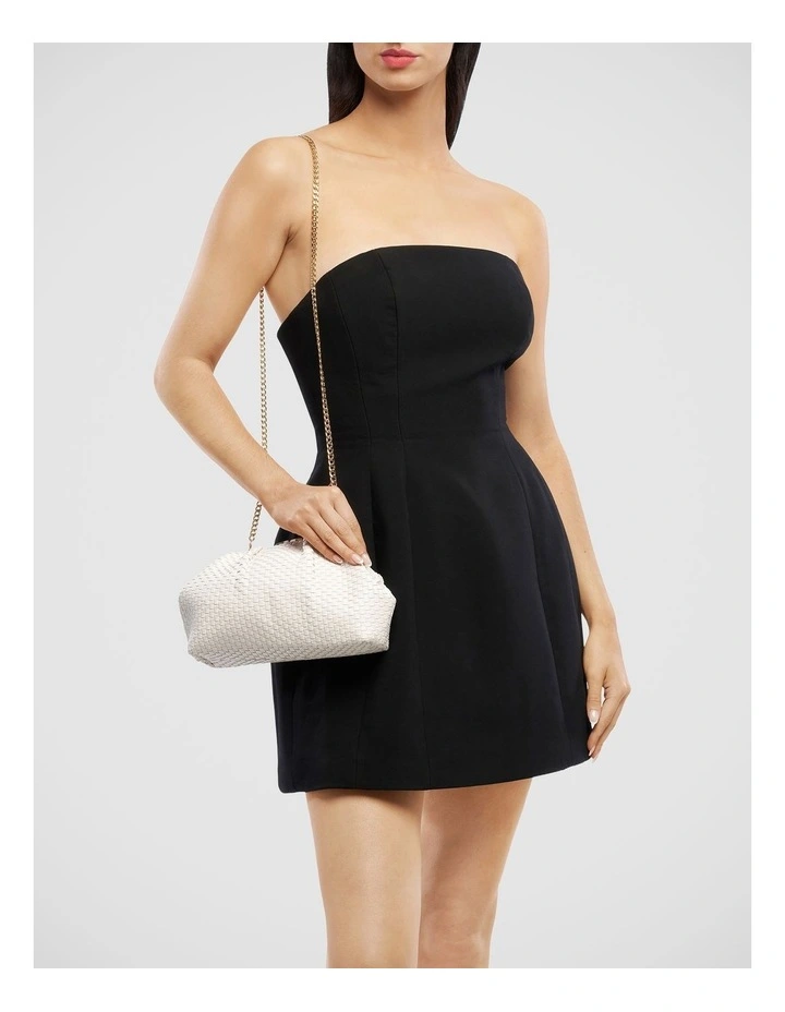 Martinique Clutch Bag in White image 2