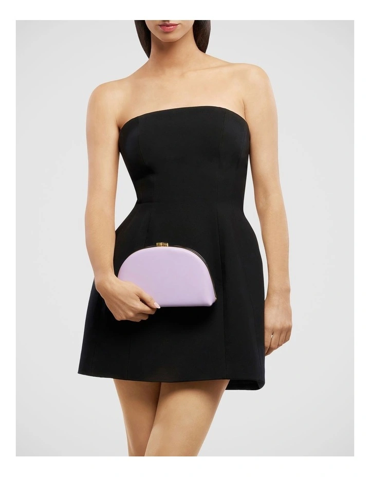 Celeste Clutch Bag in Lilac image 7