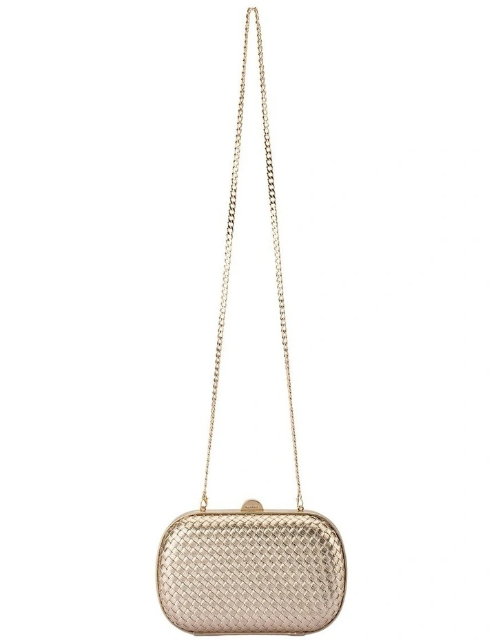 Ella Clutch Bag in Gold image 4