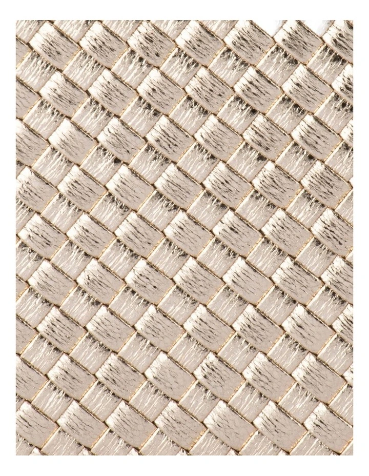 Ella Clutch Bag in Gold image 6