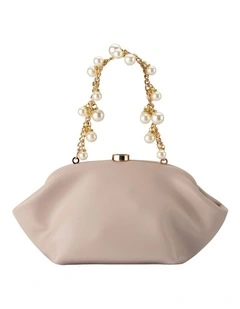 Marina Clutch Bag in Natural