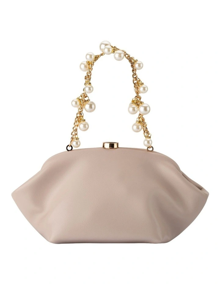 Marina Clutch Bag in Natural image 1
