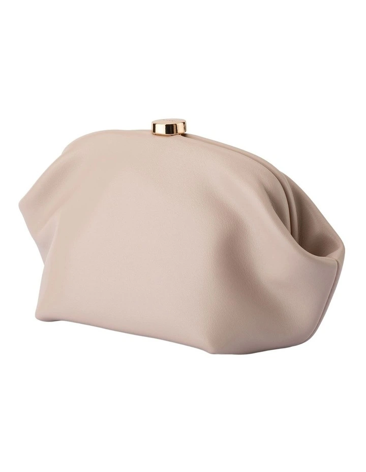 Marina Clutch Bag in Natural image 3