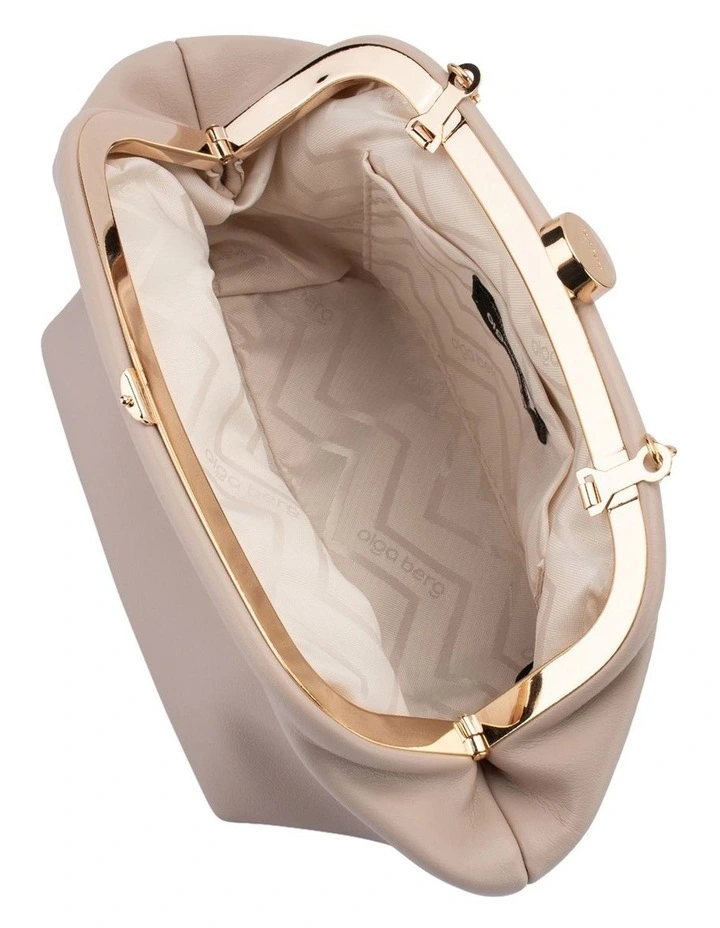 Marina Clutch Bag in Natural image 6