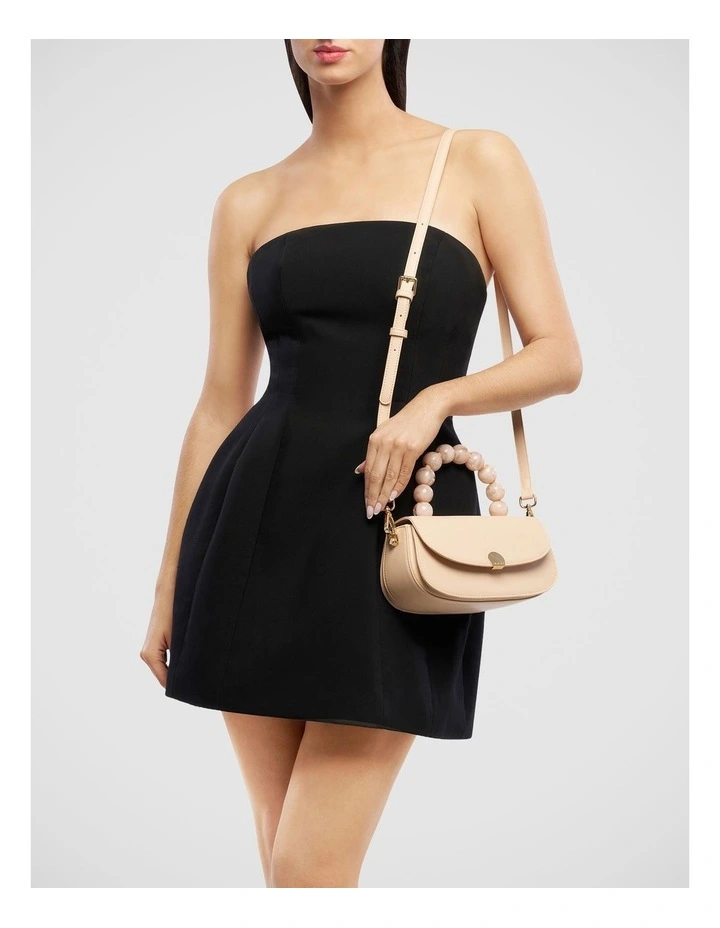 Yasmin Clutch Bag in Natural image 2