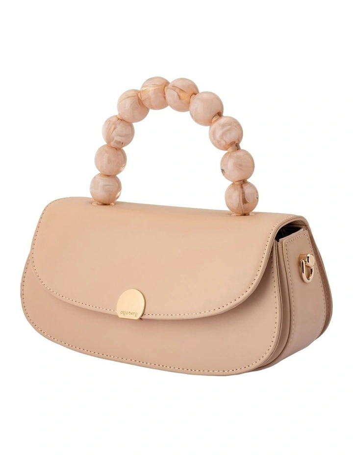 Yasmin Clutch Bag in Natural image 3