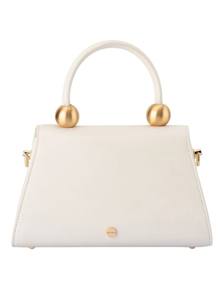 Yasmin Clutch Bag in White image 6