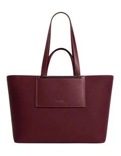 The Blake Tote Bag in Berry