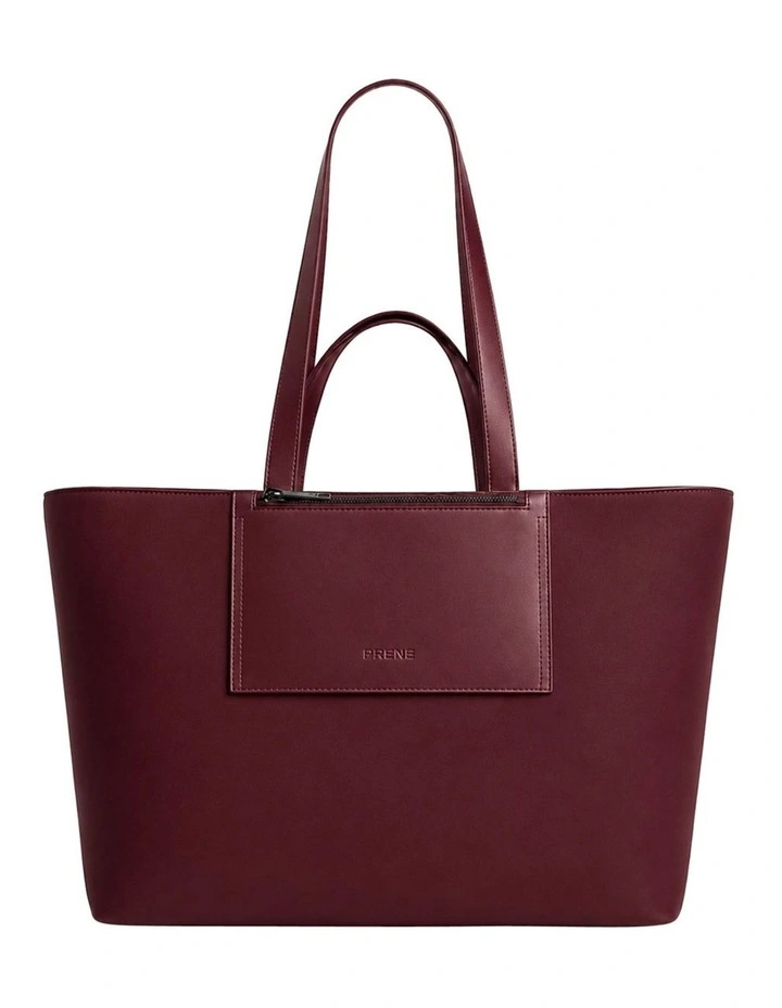 The Blake Tote Bag in Berry image 1