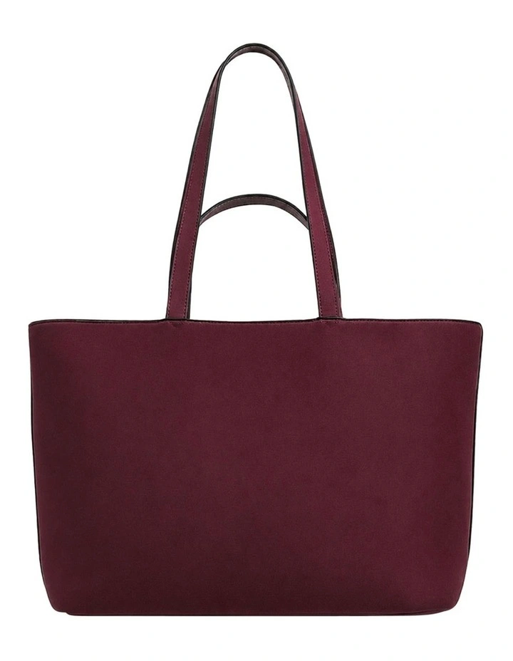 The Blake Tote Bag in Berry image 3