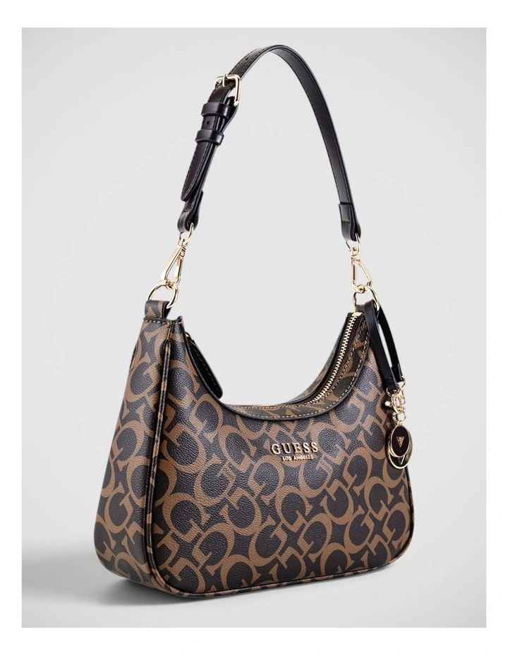 Berkton Shoulder Bag in Dark Brown Combo image 3