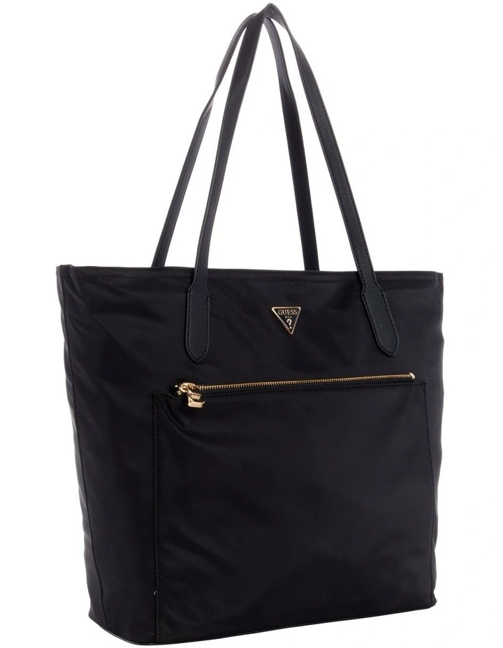 Eco Gemma Black Zip Top Tote Bag image 4