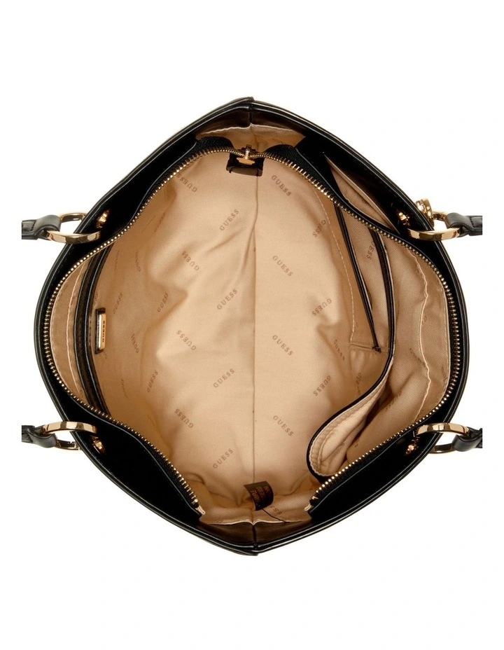 Noelle Brown Multi Zip Top Tote Bag image 3