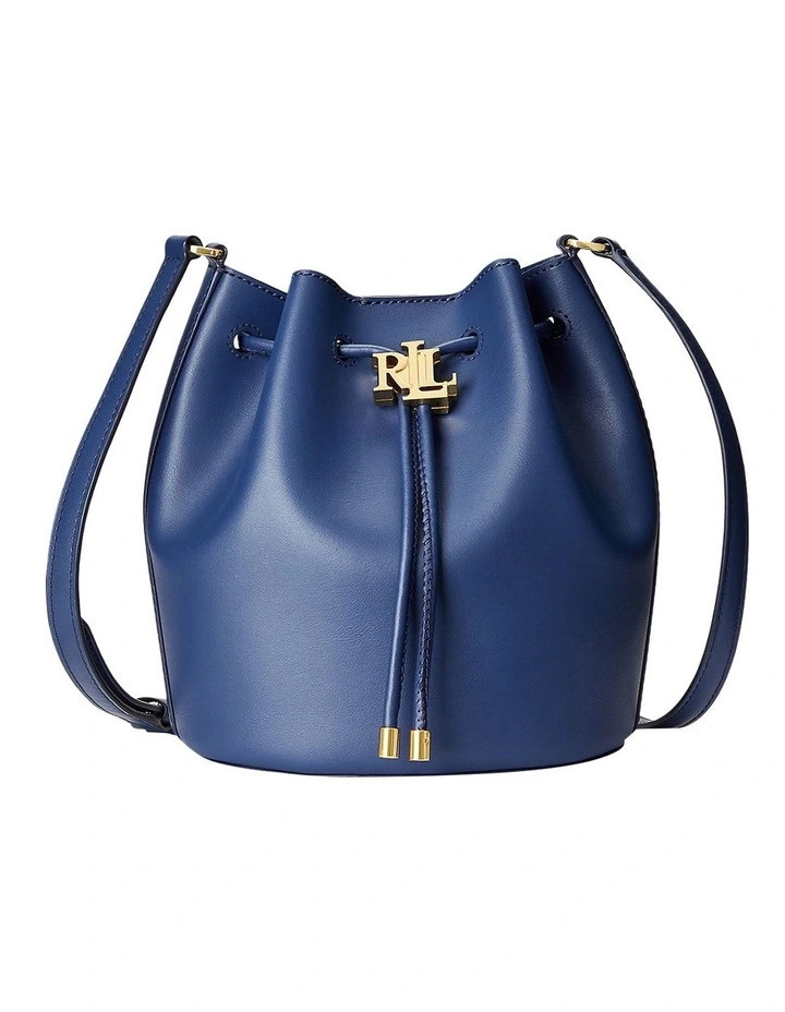 Lauren Ralph Lauren Andie 19 Denim Blue Bucket Shoulder Bag MYER