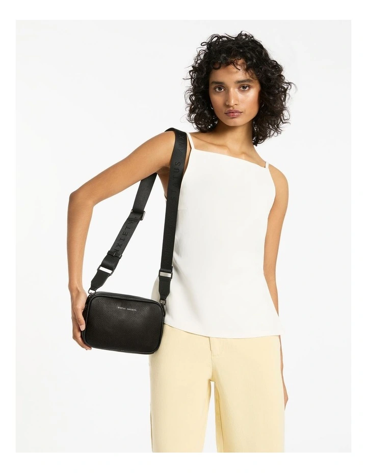 Plunder Crossbody Bag with Dual Straps in Black image 5