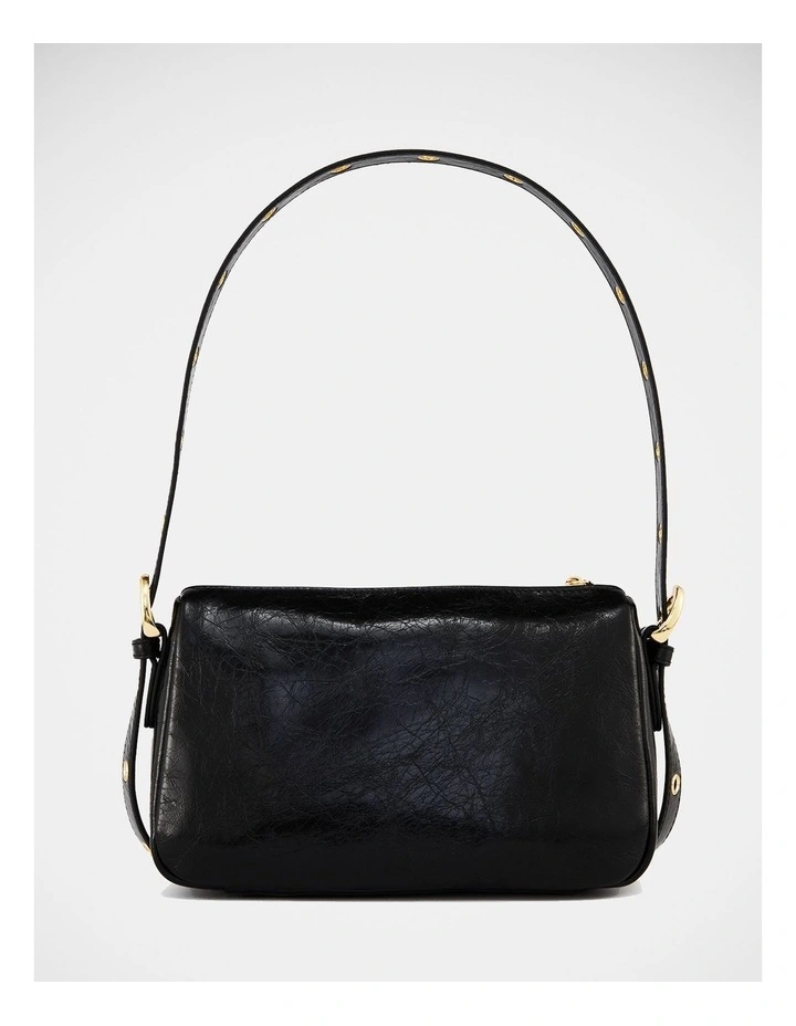 The Jacques Crossbody Bag in Black image 3