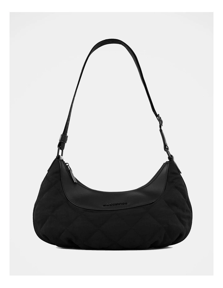 The Louis Shoulder Bag in Black image 1