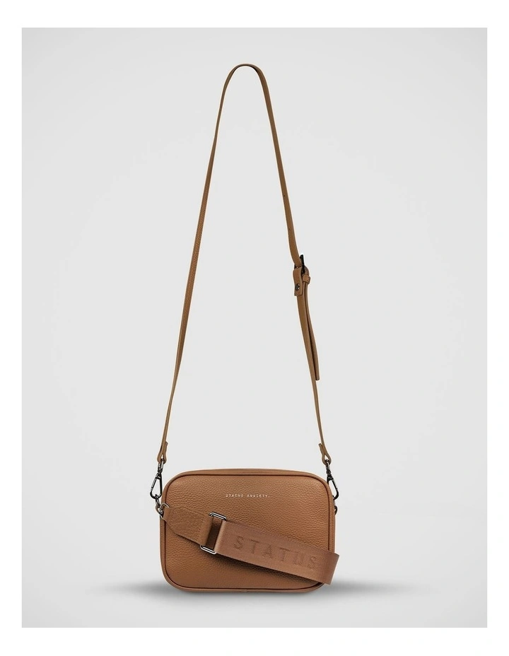 Plunder Web Crossbody Bag in Tan image 1