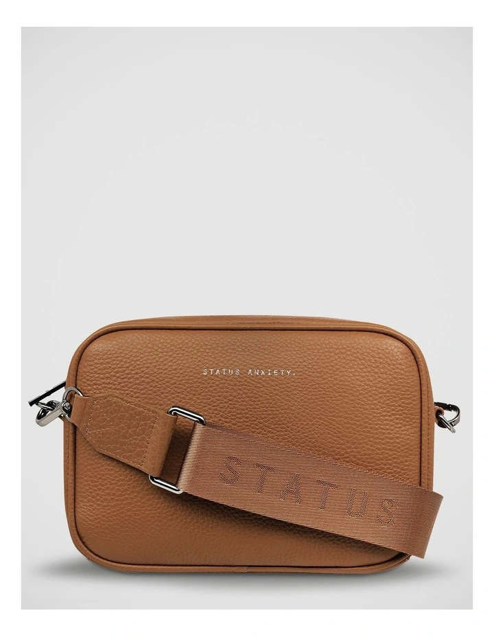 Plunder Web Crossbody Bag in Tan image 3