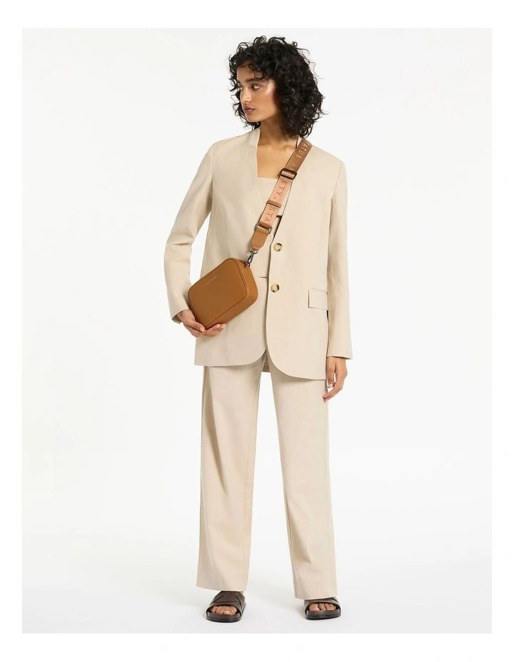 Plunder Web Crossbody Bag in Tan image 5