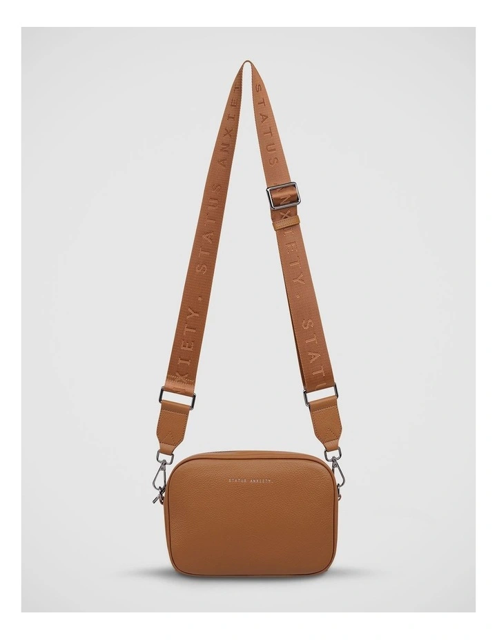 Plunder Web Crossbody Bag in Tan image 7