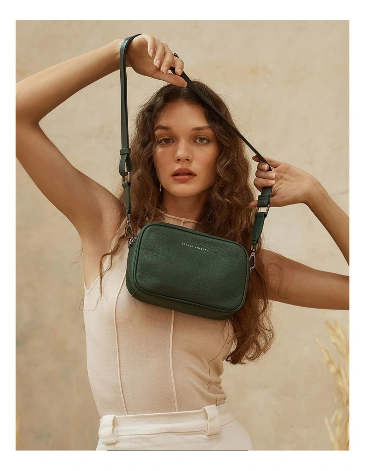 Plunder Web Crossbody Bag in Green image 6
