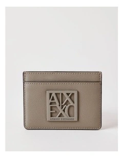 Susie Credit Card Holder in Brown Bass