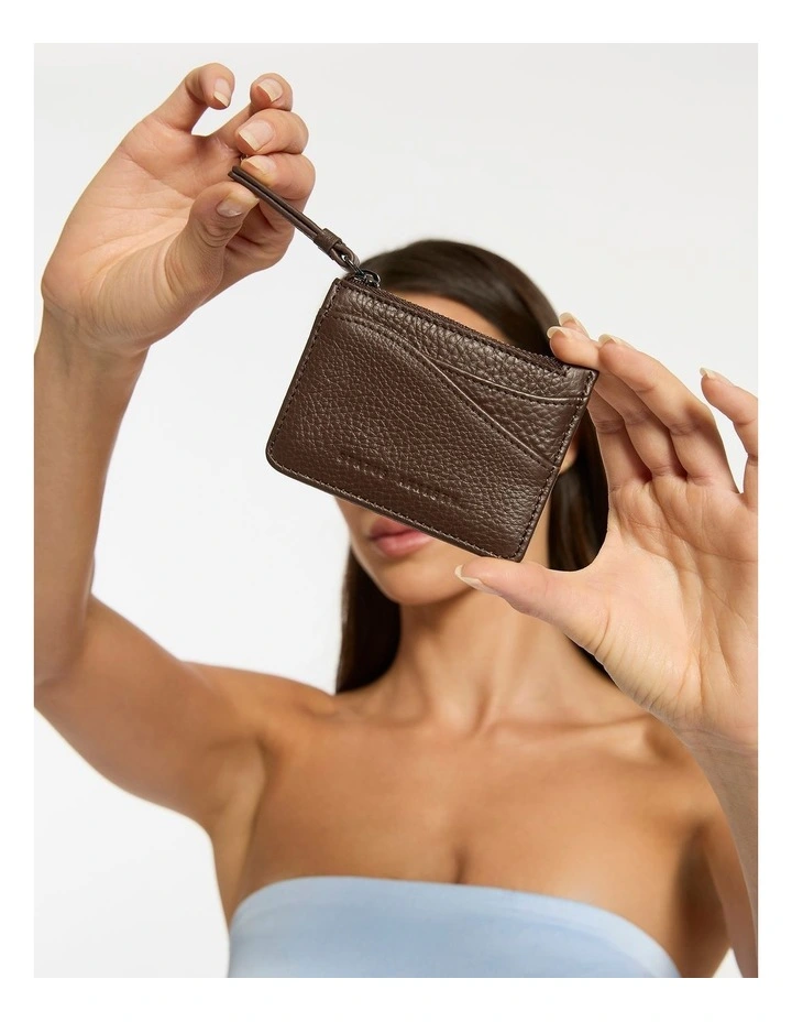 Hearts Still Beating Credit Card Holder in Cocoa image 5