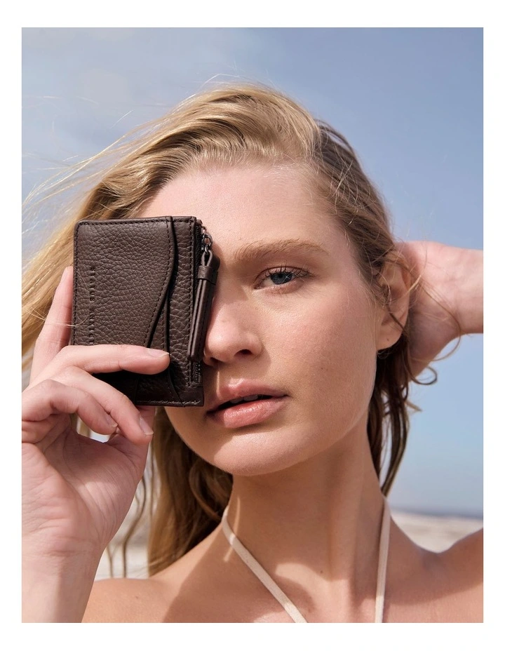 Hearts Still Beating Credit Card Holder in Cocoa image 6