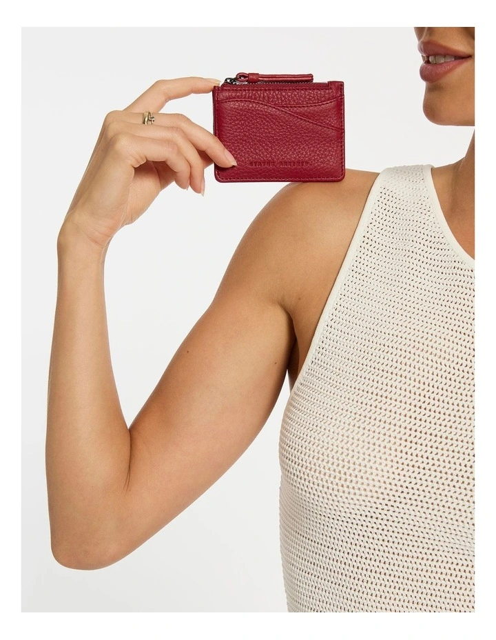 Hearts Still Beating Credit Card Holder in Rouge image 2