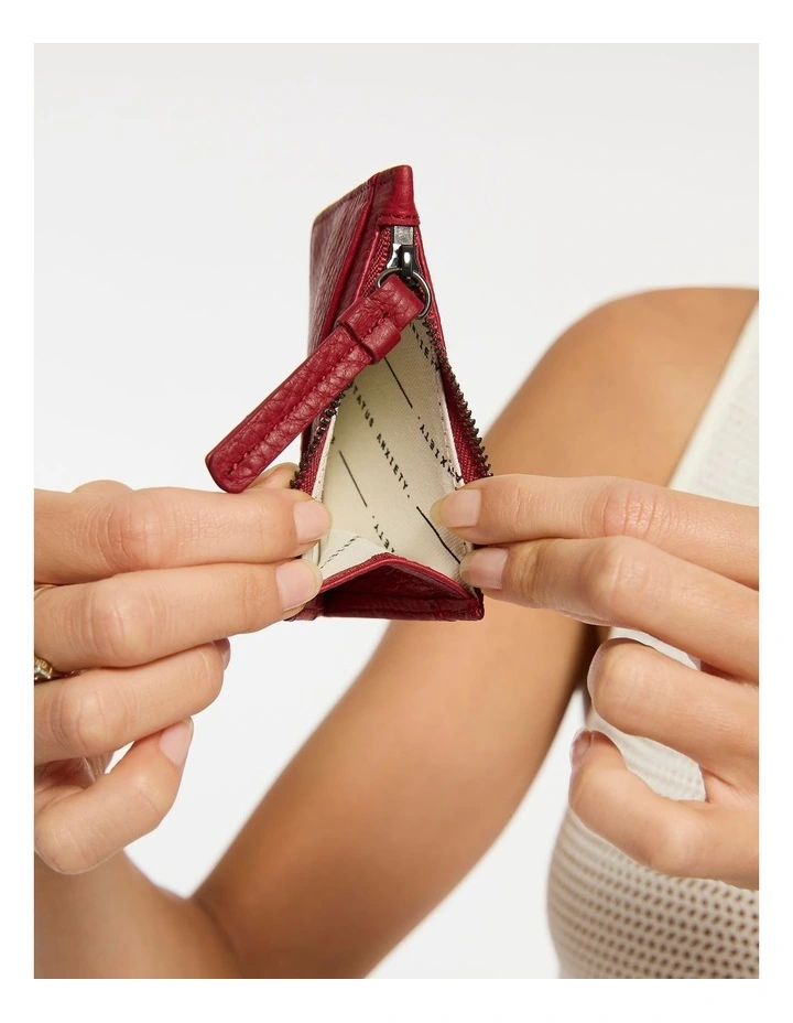 Hearts Still Beating Credit Card Holder in Rouge image 5