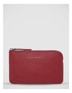 Smoke And Mirrors Wallet in Rouge