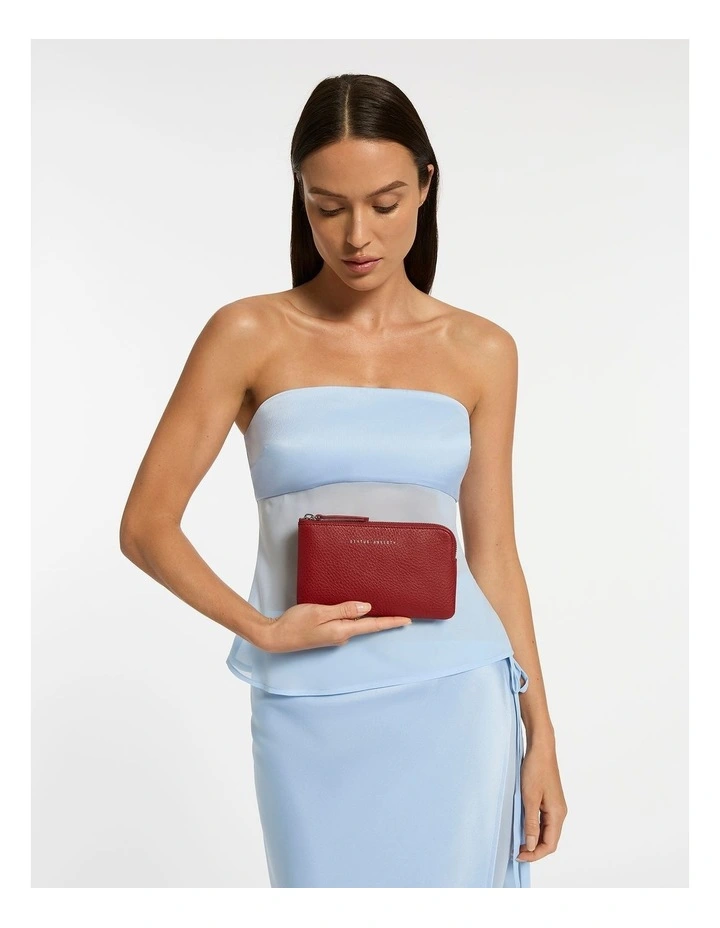 Smoke And Mirrors Wallet in Rouge image 6