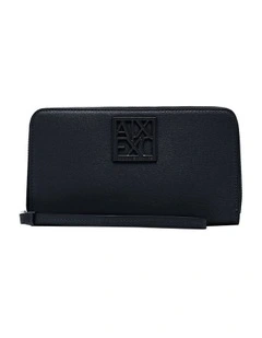 Susy Zip Around Wallet in Black