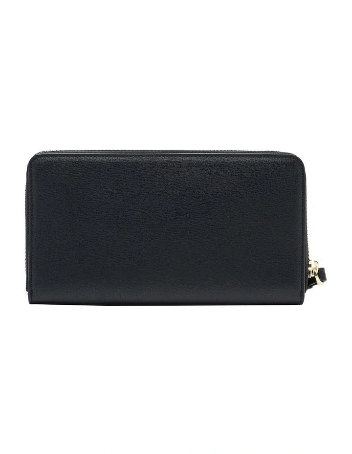 Susy Zip Around Wallet in Black image 6