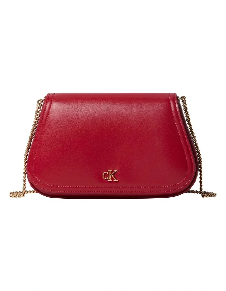 Curved on Chain Wallet in Bordeaux Wine image 1