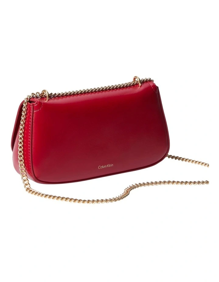 Curved on Chain Wallet in Bordeaux Wine image 2